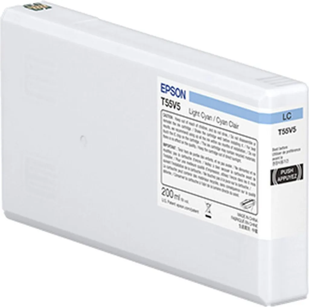 Epson T55W5 Originale Ciano Chiaro 200ml | Inchiostro SureColor P5300