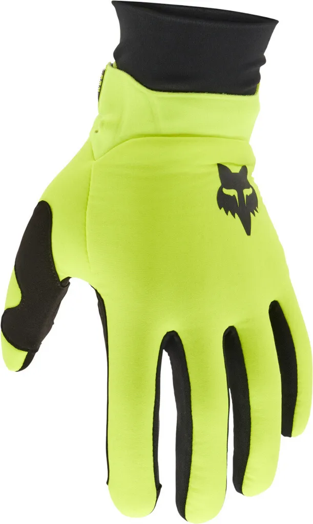 Gants FOX Defend Thermo jaune noir taille M pour motocross et VTT