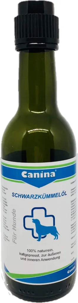 Canina Olio di Cumino Nero 250ml - Supporto Immunitario per Animali