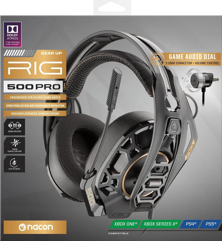 Analisi Cuffie NACON RIG 500 PRO HC | Driver 50mm e Dolby Atmos - 3