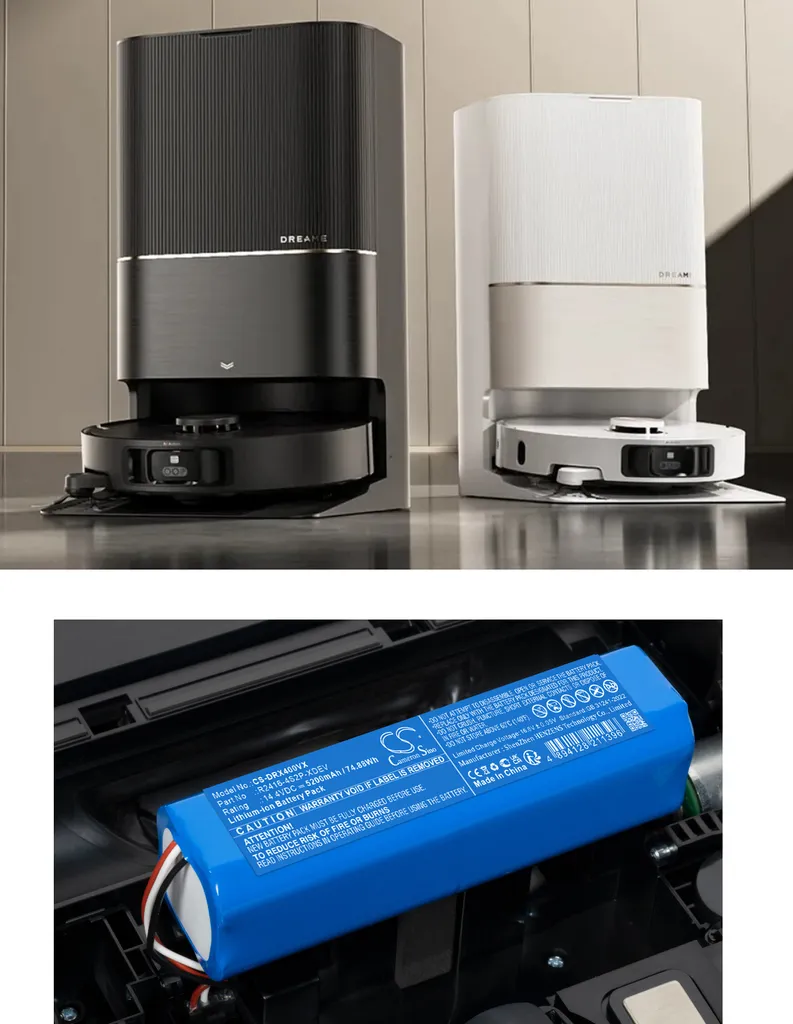 Dreame X40 Master Batteria Nuova TECHTEK | Sostituzione RLX73CE