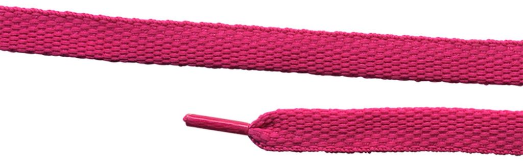 Schnürsenkel - pink - ca. 110 x 1 cm - Schuhband