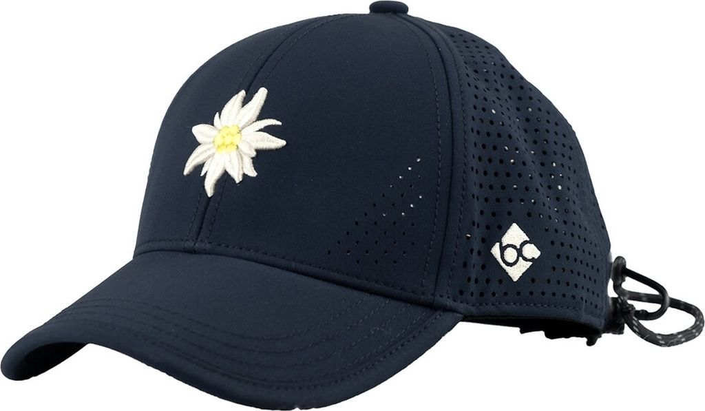 Bavarian Caps "Edelweiß Outdoor v2" mit Netzeinsatz in blau