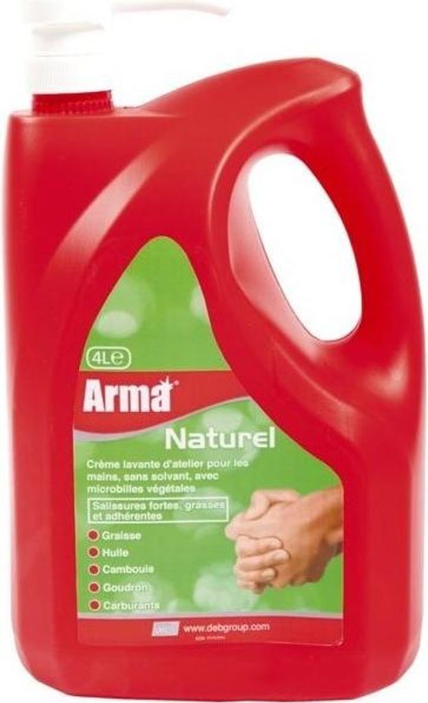 Natürliche Reinigungscreme mit Mikroperlen pH-neutral – 4l Kanister mit Pumpe