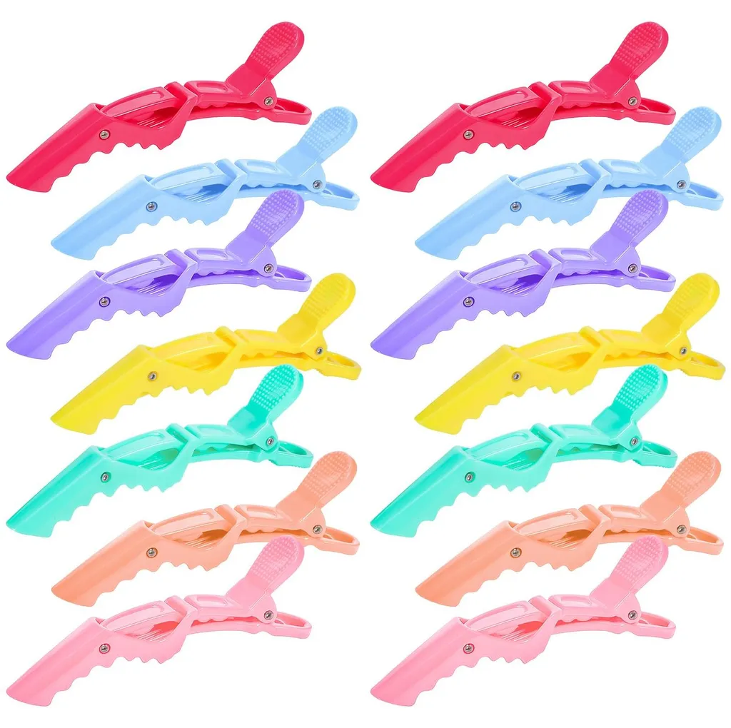 Lot de 14 barrettes à cheveux professionnelles pour postiches et perruques