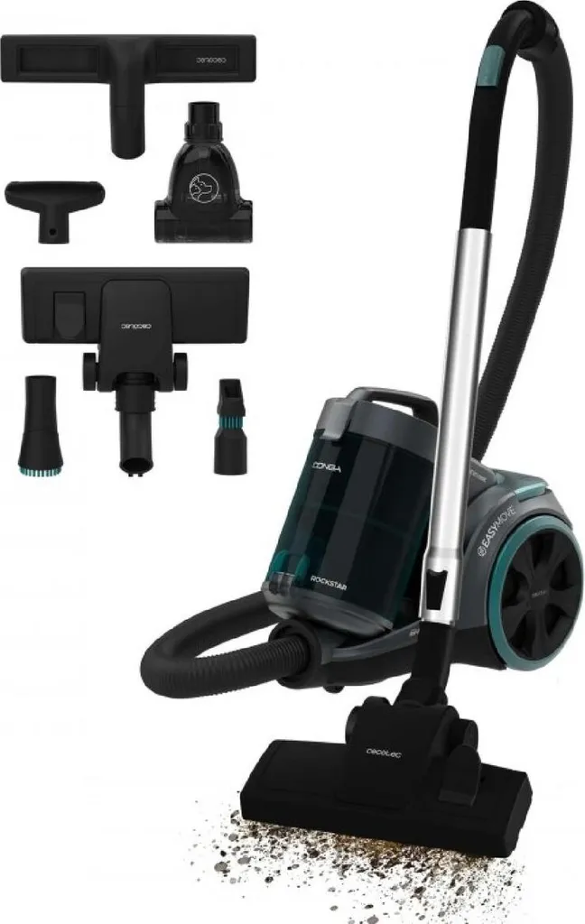 Aspirateur Cecotec Conga Rockstar Multicyclonic XL PowerStyle 900W 04467