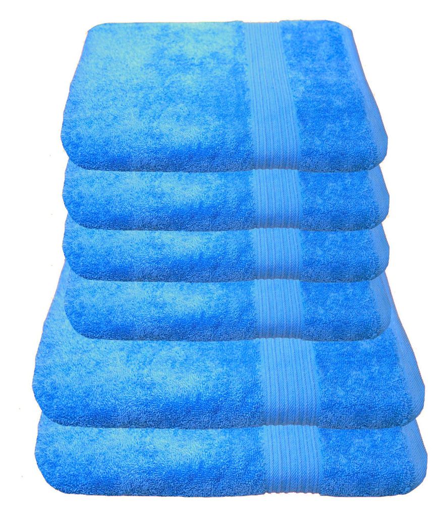 Julie Julsen Handtuch SET 2x 70/140 und 4x 50/100 Julie Julsen Handtuch Farbe:Himmelblau