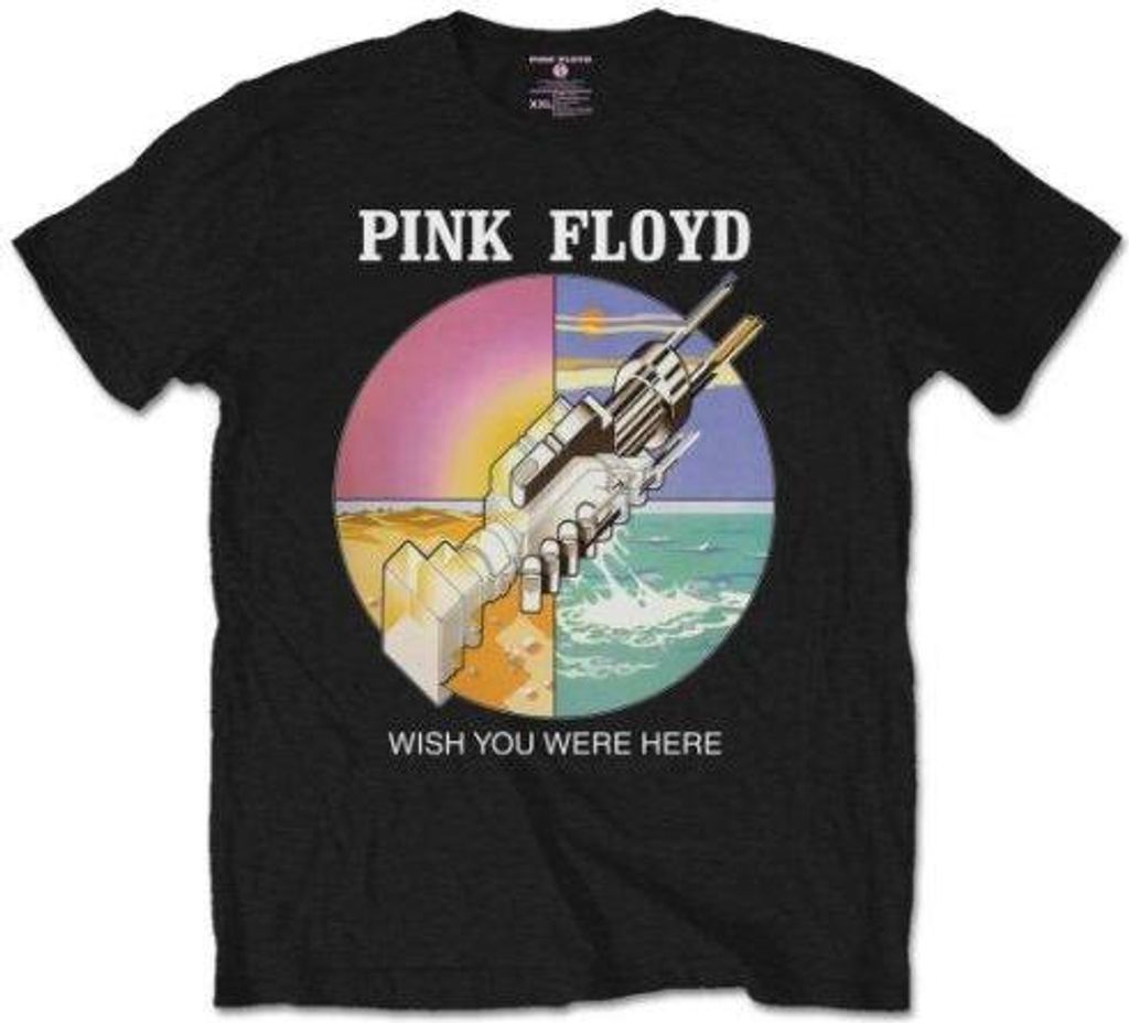 Pink Floyd - "Wish You Were Here" T-Shirt für Herren/Damen Uni RO2168 (L) (Schwarz)