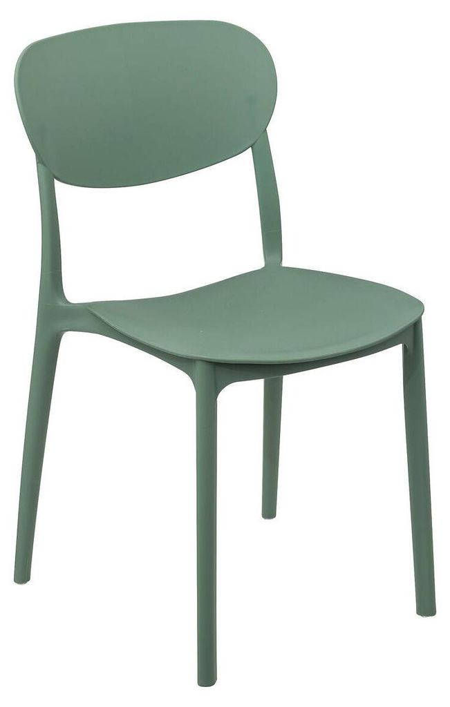 Plastikowe krzesło do jadalni, 46 x 54,5 x 79 cm Zdjęcie produktu 