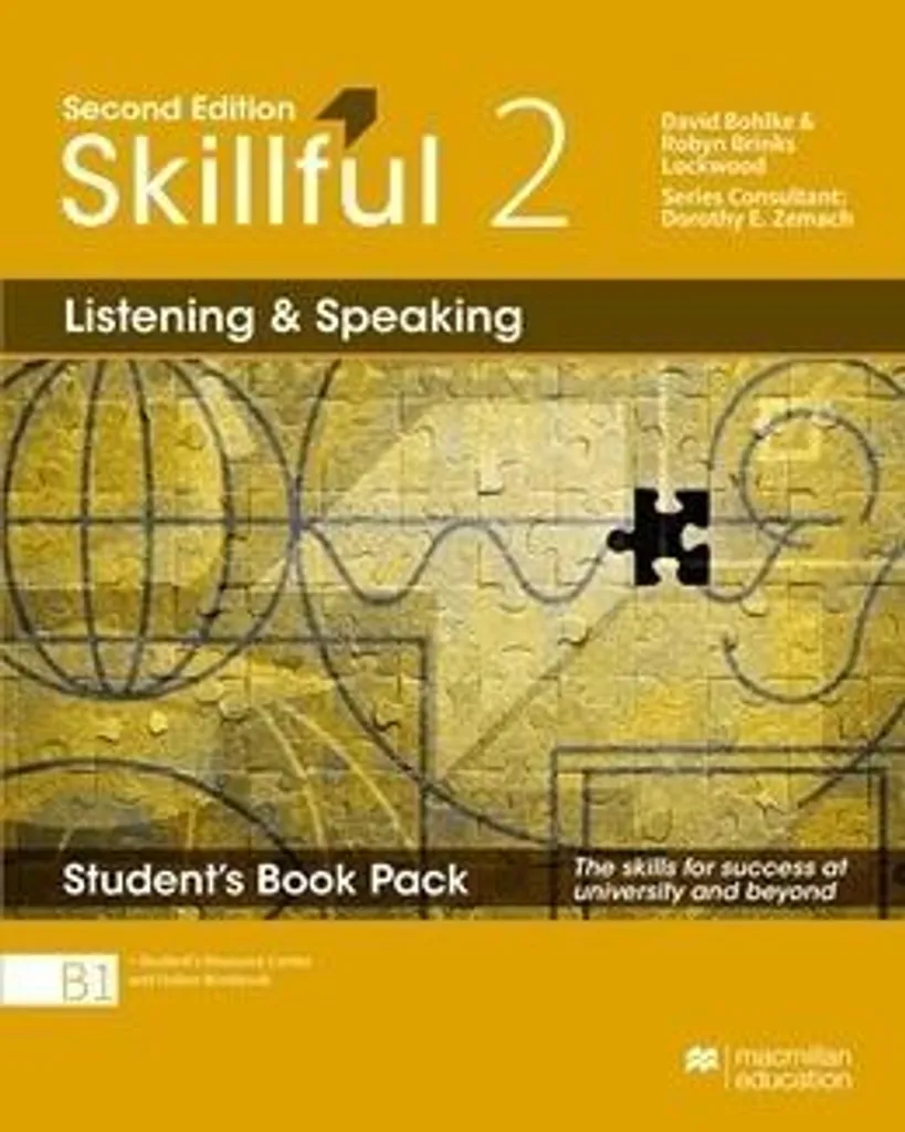 Méthode d'anglais Skillful 2nd ed. 2 Listening & Speaking pour adultes