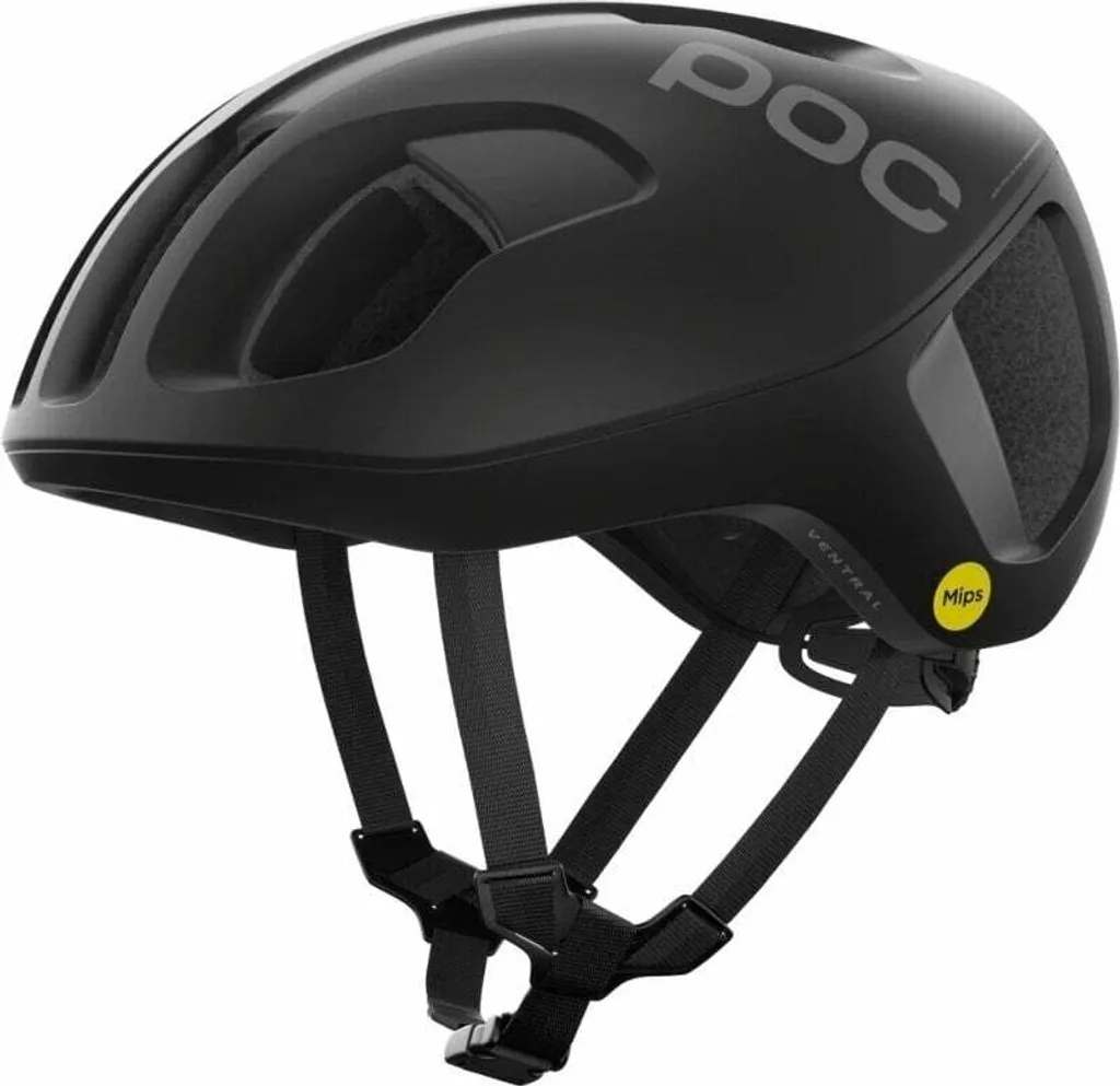 Casque POC Ventral MIPS - Roulez au frais et en sécurité en Uranium Black