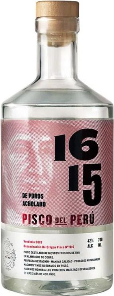 Pisco 1615 Puro Acolchado Spirituosen Peru 70.00 cl 42.0 %