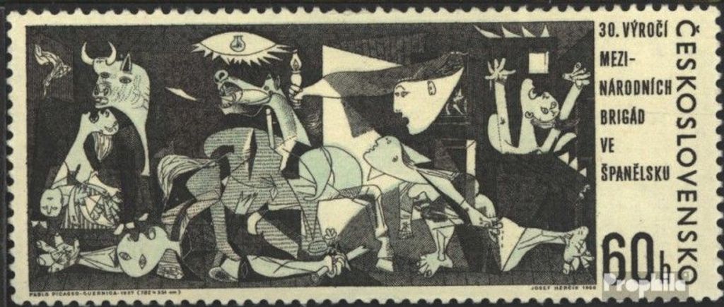 Briefmarken Tschechoslowakei 1966 Mi 1637 (kompl.Ausg.) postfrisch Brigaden