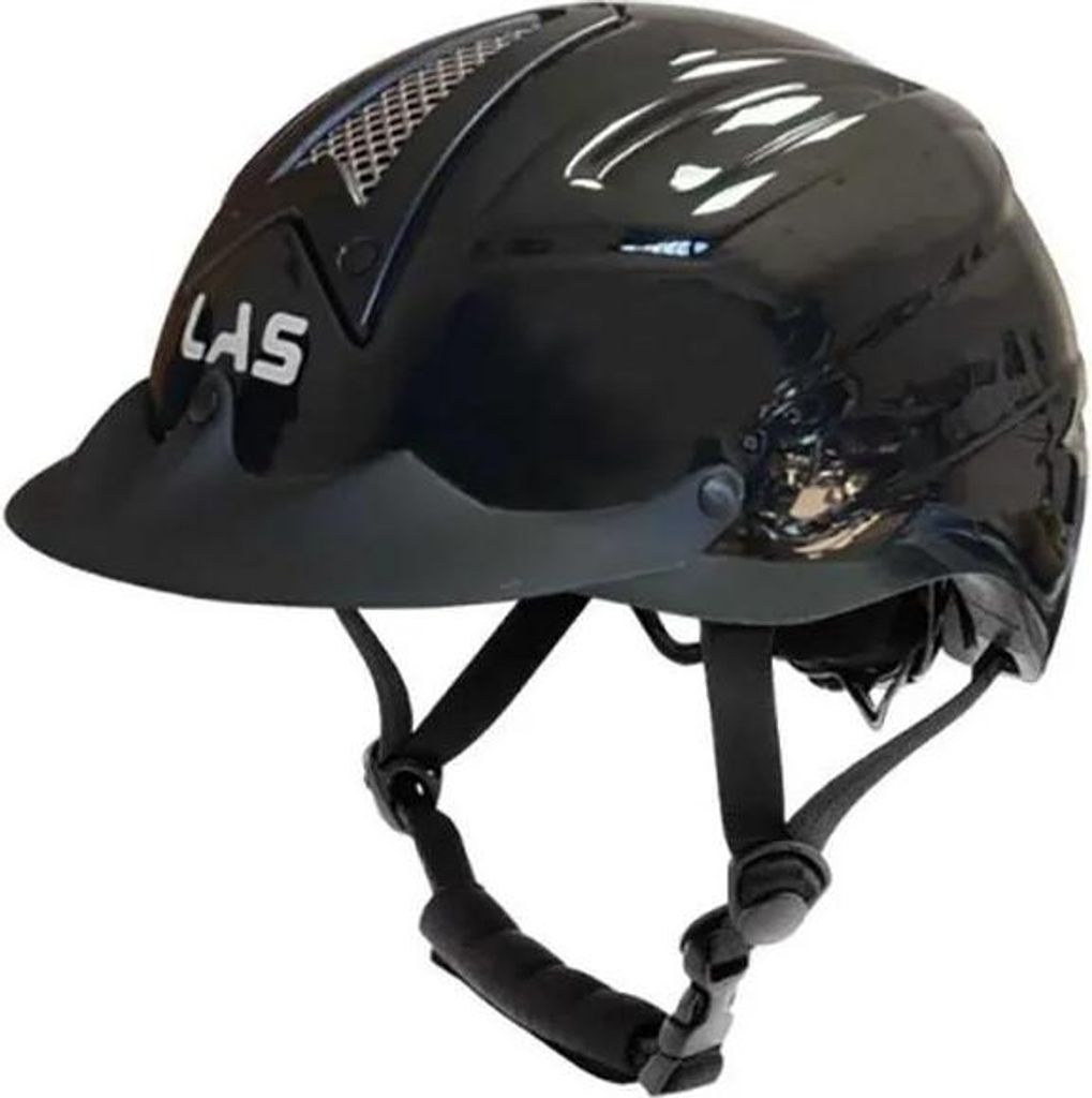 Las Xt-e Endurance Helm Schwarz 54-58 cm Schwarz 54-58 cm