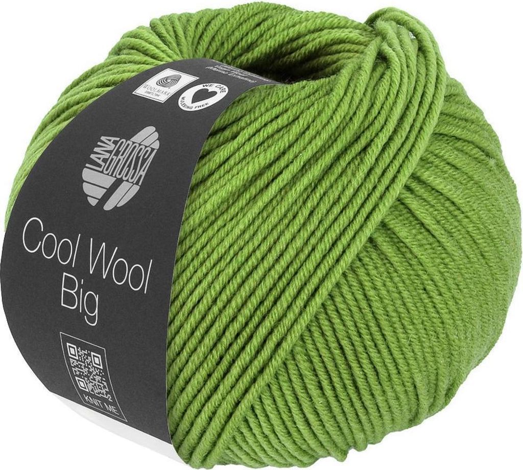 Lana Grossa - Cool Wool Big 1022 kleeblattgrün