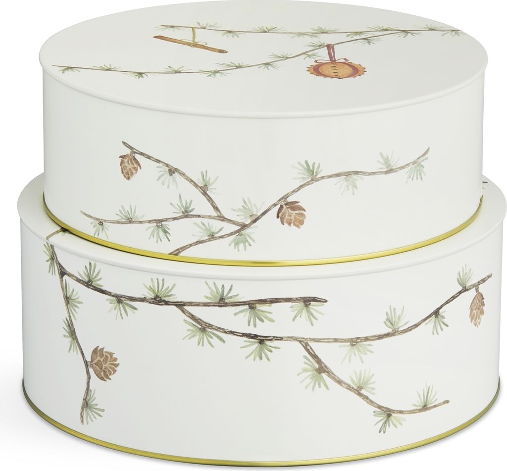Kähler Hammershøi Christmas Boîte à biscuits 2 pcs. Image du produit 