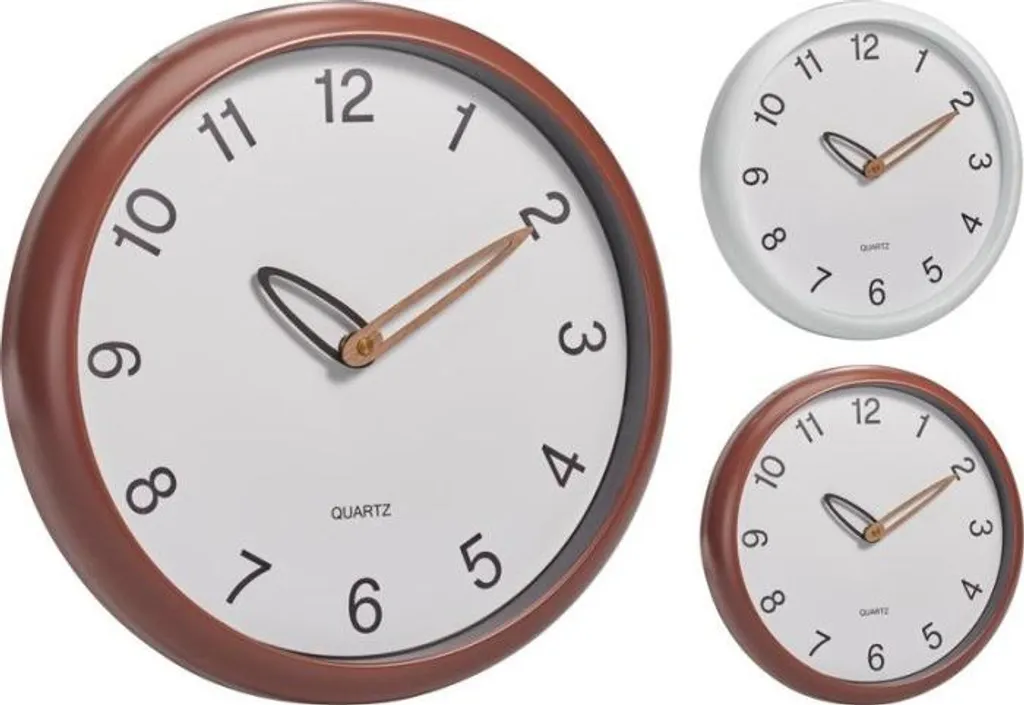 Horloge murale moderne précise 30 cm - Finition soignée et design