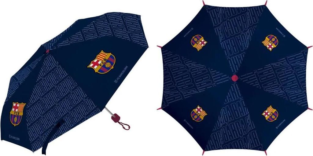 Arditex Fc Barcelona Regenschirm Blau  Kinder Blau One Size Produktbild 