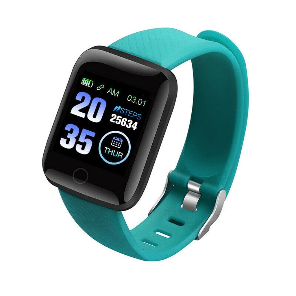 Bluetooth Call Smartwatch Fitness Blutdruck Sauerstoffmonitor Armband Sport Uhr 