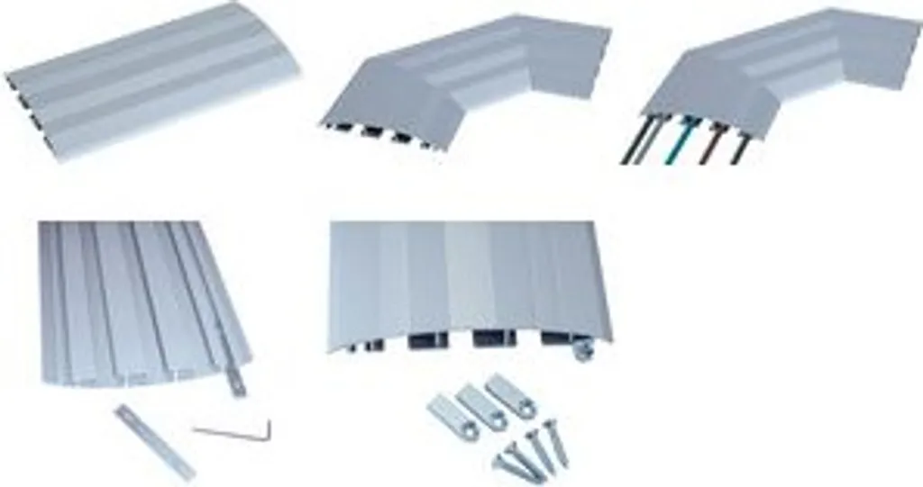 Pièce de jonction en PVC robuste BACHMANN CABLE BRIDGE clipsable - 2