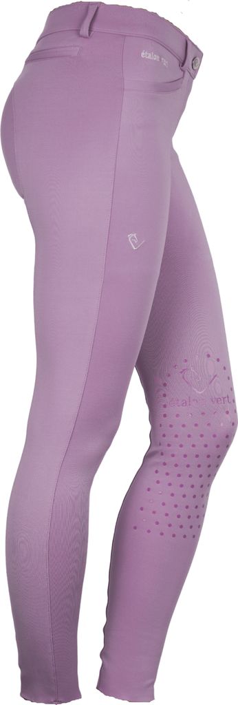 etalon vert Reithose Damen Knee-Grip Quick Star Lavender XS