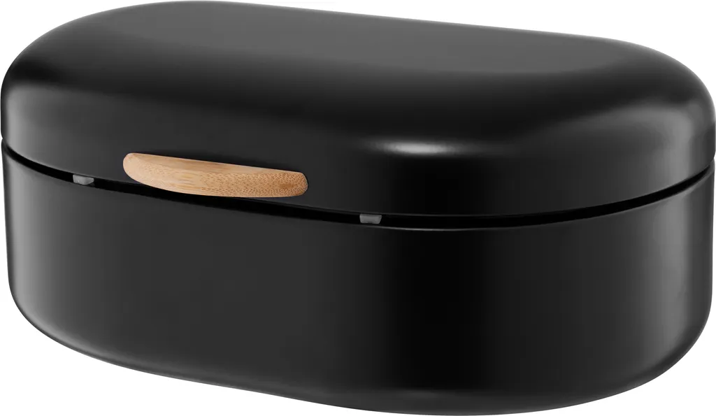 Cestino Pane Acciaio Inox AMBITION Nero | Design Moderno per Tavola