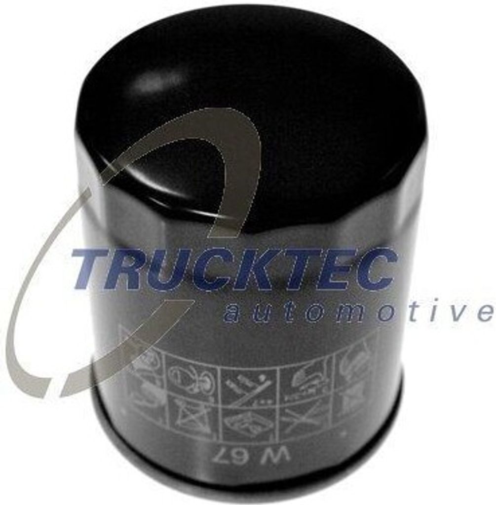 Ölfilter TRUCKTEC AUTOMOTIVE 02.18.126 Anschraubfilter für MITSUBISHI i Schrägheck für SMART FORTWO Coupe (451)