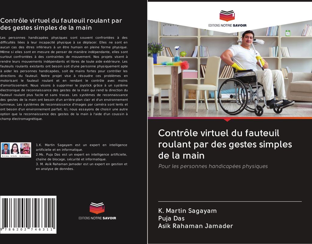 Contrôle virtuel du fauteuil roulant par des gestes simples de la main