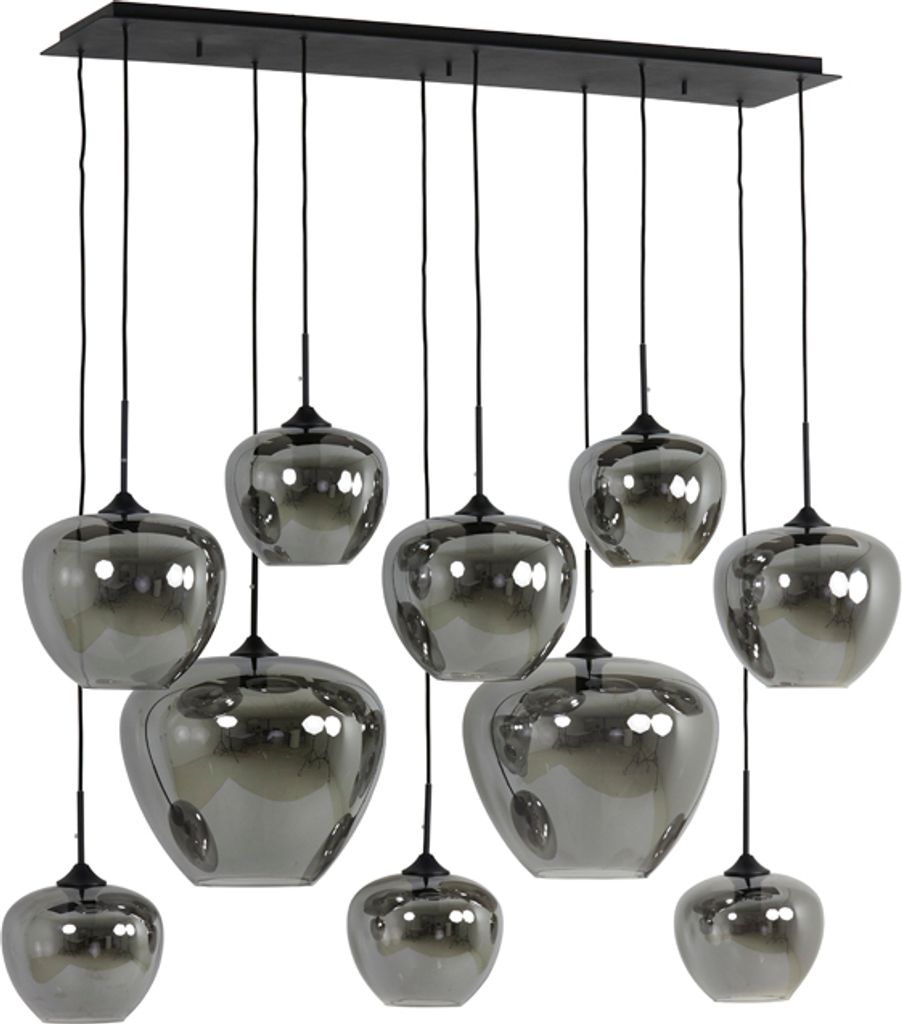 Light & Living - Hängelampe MAYSON - 120x60x110cm - Grau