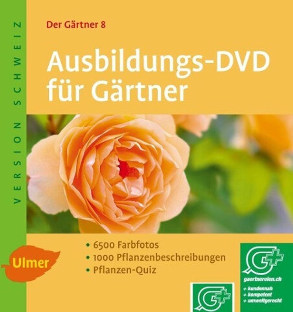 Der Gärtner 8: Die Ausbildungs-DVD. Version Schweiz