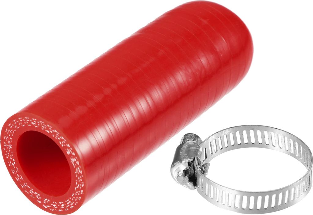 1 Satz 20mm 0,79" ID Universal Silikonschlauchkappe - Auto - Silikon Rot