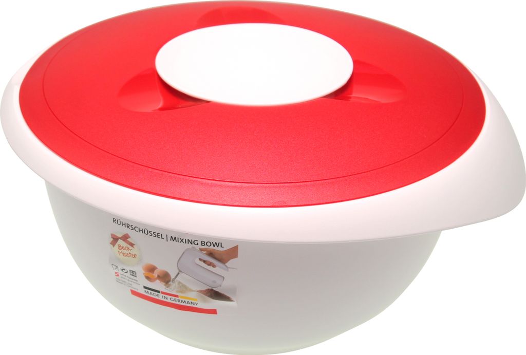Westmark Rührschüssel mit zweigeteiltem Deckel 3,5 l, Produktbild 