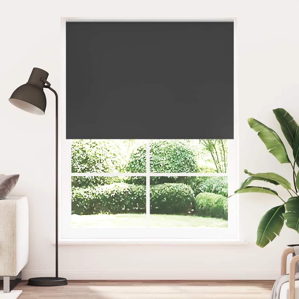 Vidaxl Tenda a rullo oscurante 140 x 230 cm schwarz Immagine del prodotto 