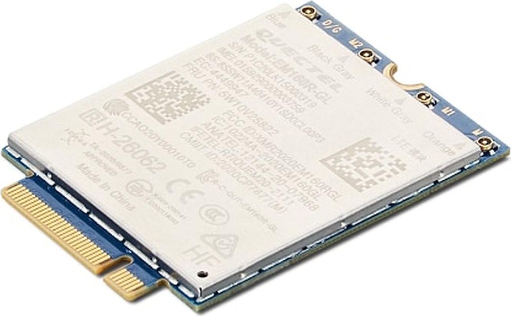 Lenovo Quectel EM160R-GL - Drahtloses Mobilfunkmodem - 4G LTE Advanced - M.2 Card - 1 Gbps - für (WWAN-ready):