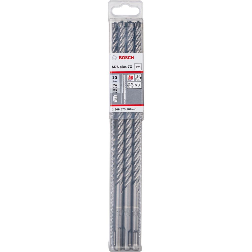 Hammerbohrer Expert SDS-7X D.6mm Arbeits-L.100mm L.165mm Produktbild 20