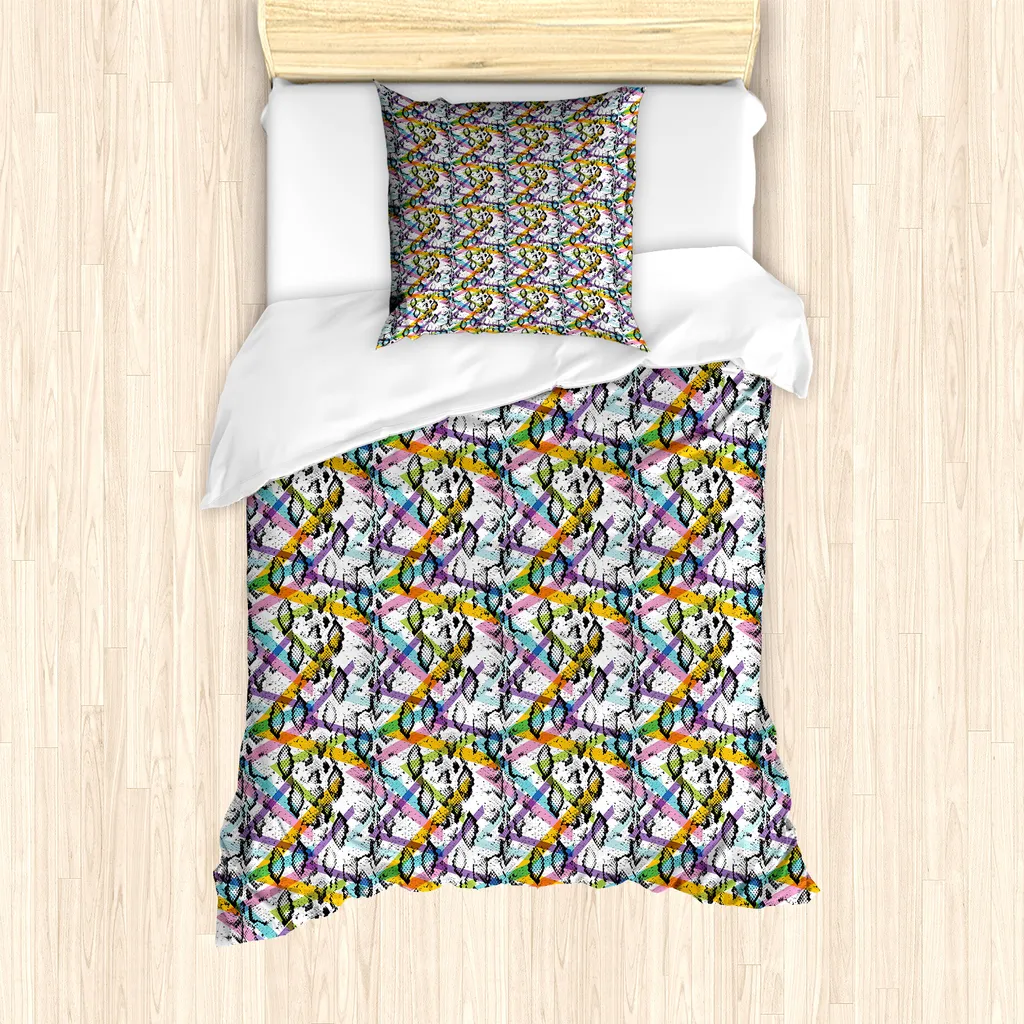 Copripiumino Rettile ABAKUHAUS Singolo 135x200 | Design Animalier