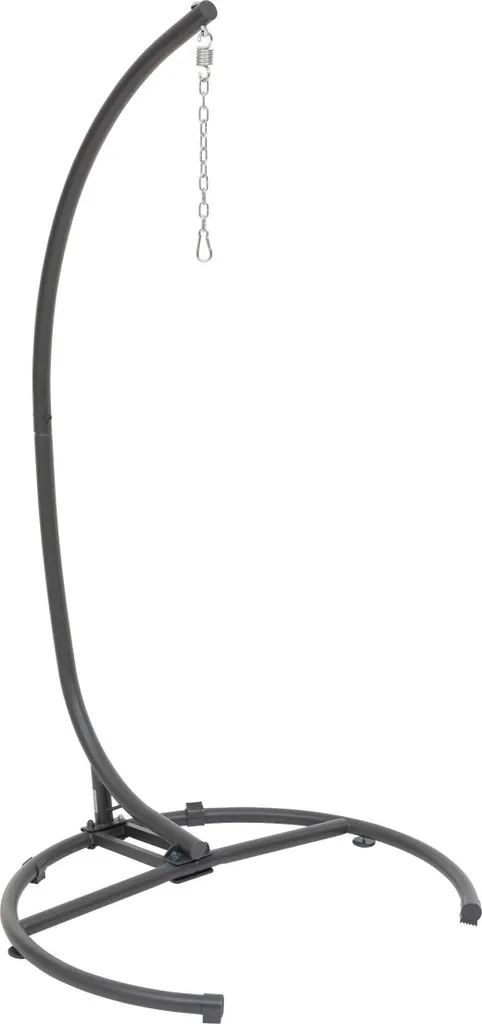 Pied pour fauteuil suspendu Panau - Fixation sans perçage graphite