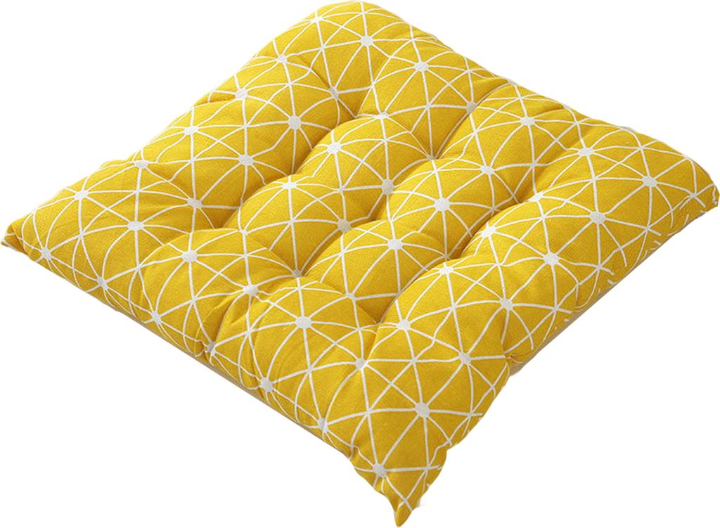 Fußbodenkissen weiche hohe Resilienz Büro am Stuhlstuhl Dicker Sitzkissen für Garten-C