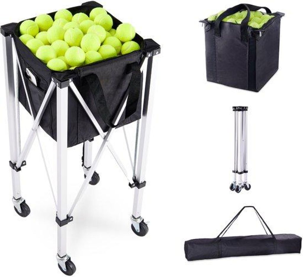 Famanu Tennisballenwagen - Zusammenklappbar, Produktbild 