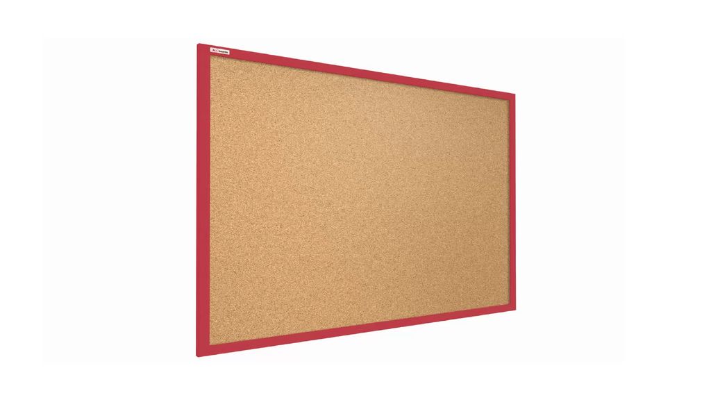 Korková nástěnka v barevném dřevěném rámu 90x60 cm – Obrázek produktu 