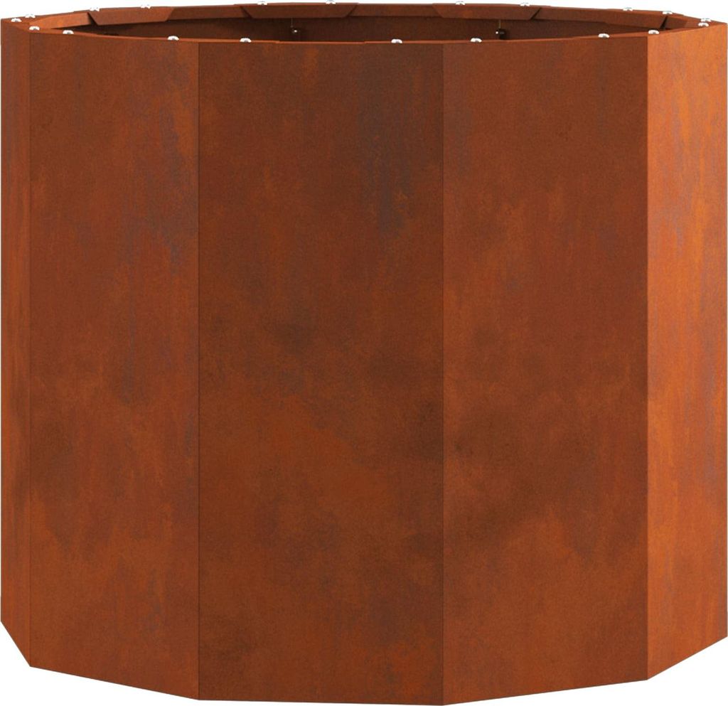 Pflanzkübel Rostig 60 x 60 x 50 cm Wetterfeststahl
