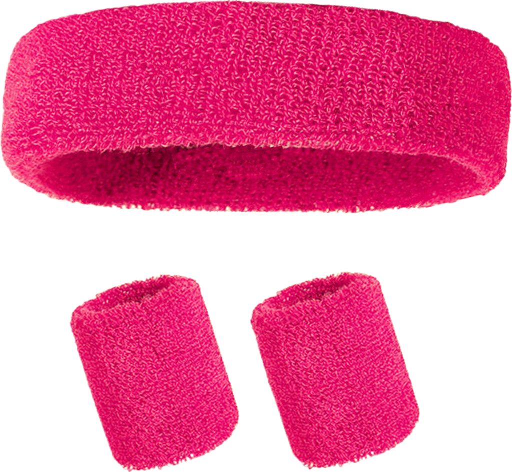 Schweißband-Set, Sport-Stirnband, Armband-Set, Frottee, Tennis, Gymnastik, Armband, sportliches Schweiß-Stirnband für Männer und Frauen