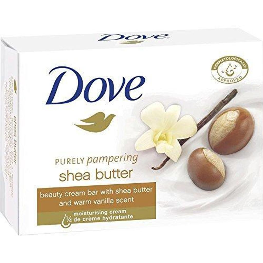 Dove Seife Cream Bar Shea Butter Waschstück weiches Hautgefühl 100 g