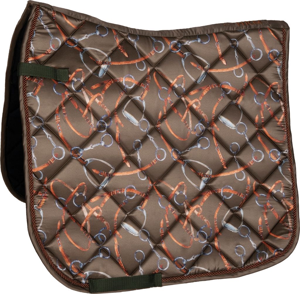 HKM Schabracke Allure OLIVGRÜN, Gr. Pony Vielseitigkeit