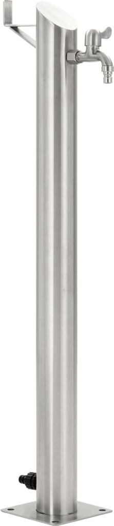 vidaXL Okrągła kolumna ogrodowa ze stali nierdzewnej 95 cm Zdjęcie produktu 