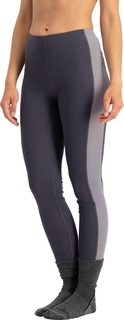 NOMAD Leichte Thermohose Damen | Grau | L | Schnelltrocknende Thermo-Unterwäsche zum Wandern & Skifahren