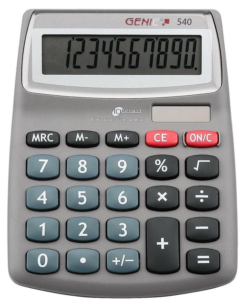 Genie 540 - Desktop - Display-Rechner - 10 Ziffern - 1 Produktbild 