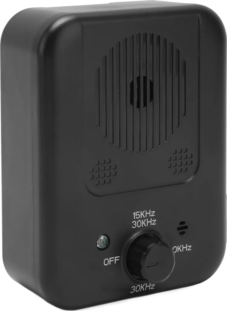 Dissuadeur d'Aboiement à Ultrasons Extérieur - 3 Fréquences de Réglage - 2