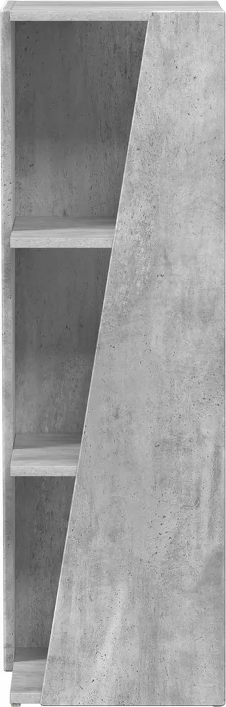 Étagère latérale 100 cm béton gris pour optimiser vos petits espaces