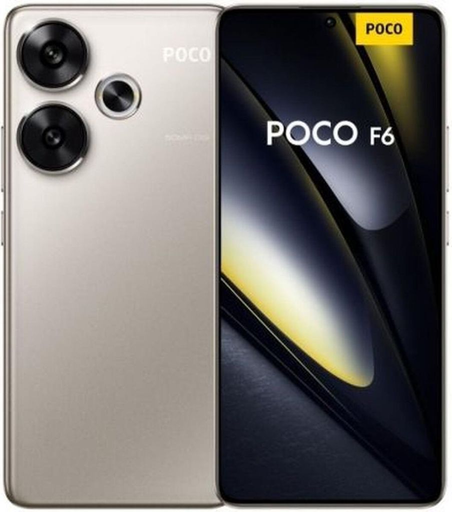 Poco F6 6,67" 8 GB RAM 256 GB Titanium Smartphone